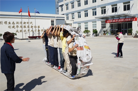煙臺華順油氣潤滑運動項目游戲之車輪滾滾