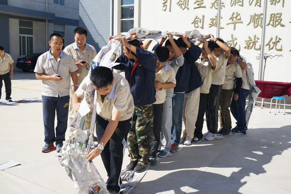 煙臺華順油氣潤滑運(yùn)動(dòng)項(xiàng)目游戲之車輪滾滾